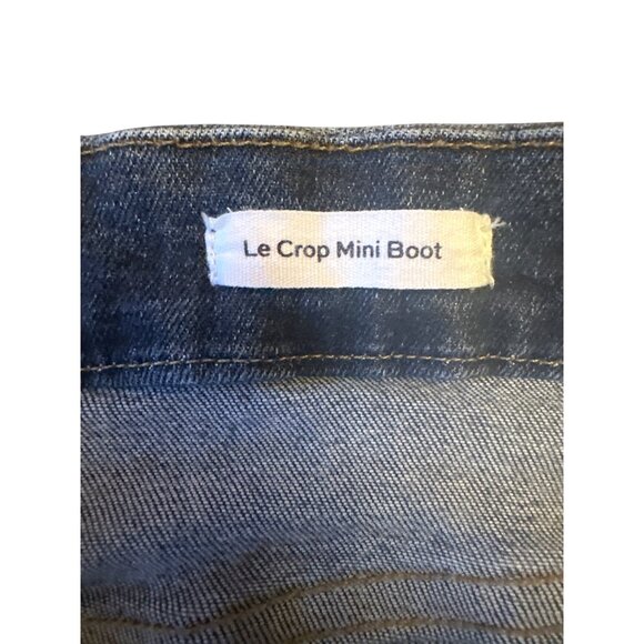 Frame Denim Le Crop Mini Boot Jeans Sz 32 - Picture 3 of 7
